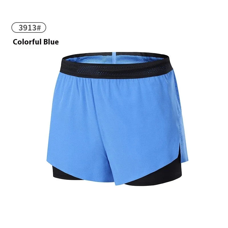 Men's solid-colour polyester basketball shorts with a low-rise waistband, shown in a selection of available colours.