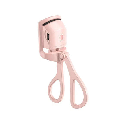 Heated Eyelash Curler with Dual Temperature Settings and Rechargeable Battery for Long-Lasting, Natural-Looking Curl