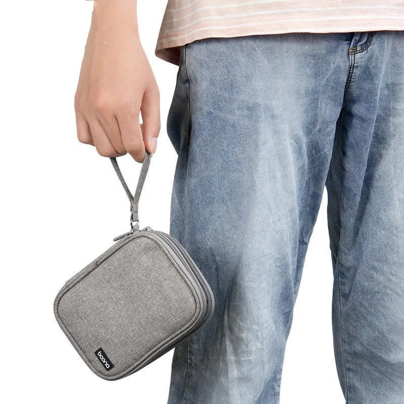 2.5-inch mobile hard disk protective case in Oxford cloth with multiple layer configuration options