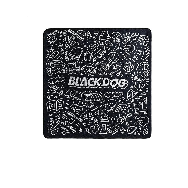 200x200cm waterproof picnic mat with thickened 0.5cm construction in white or black colour options