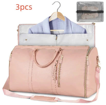 Stylish and durable carry-on travel bag with convenient organization pockets and versatile storage options