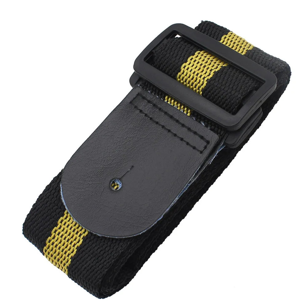 Woven crossbody strap for guitars and ukuleles in multiple colours with adjustable length