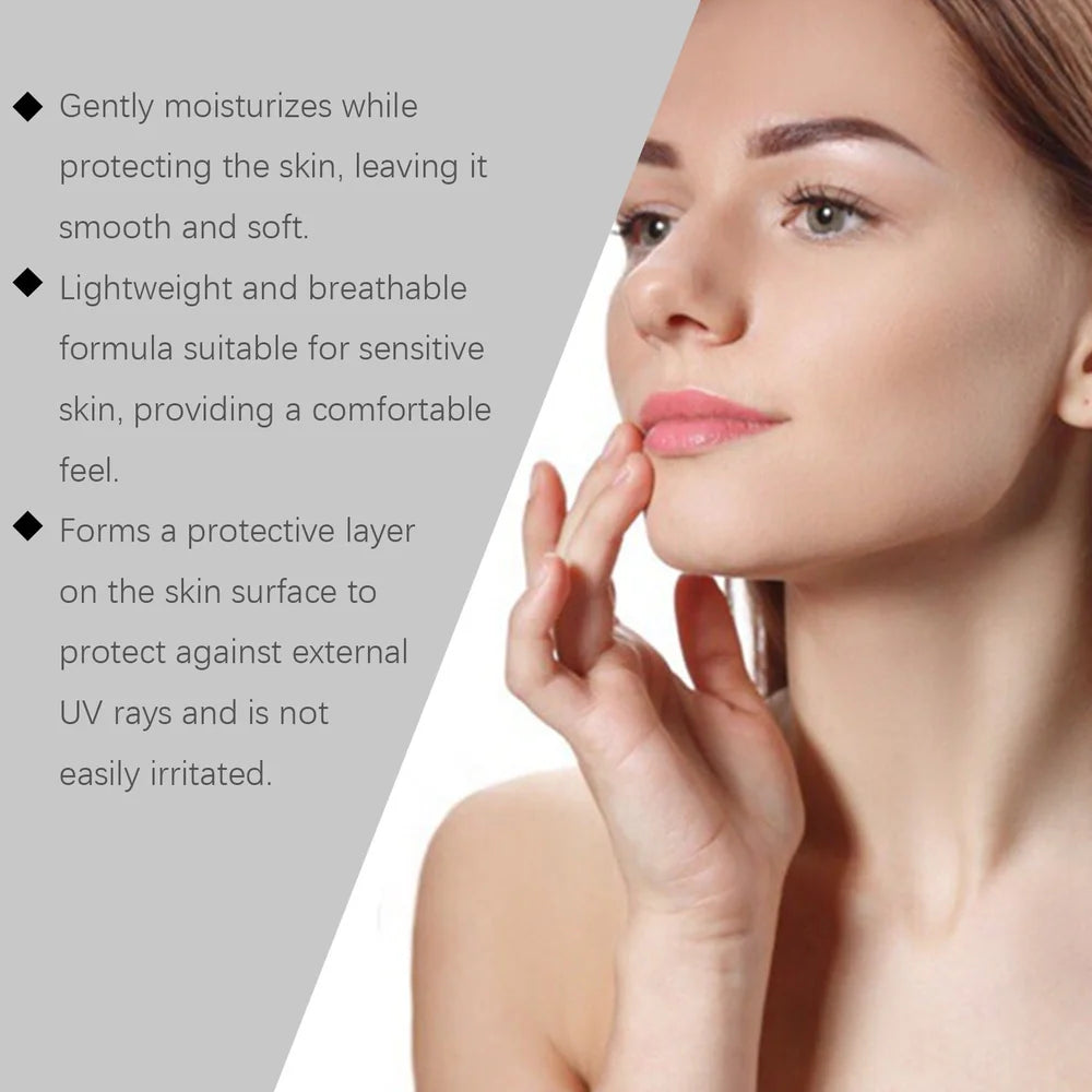 70g Not Oily Moisturising Protective Cream container with water-based formula containing glycerol and coffee extract