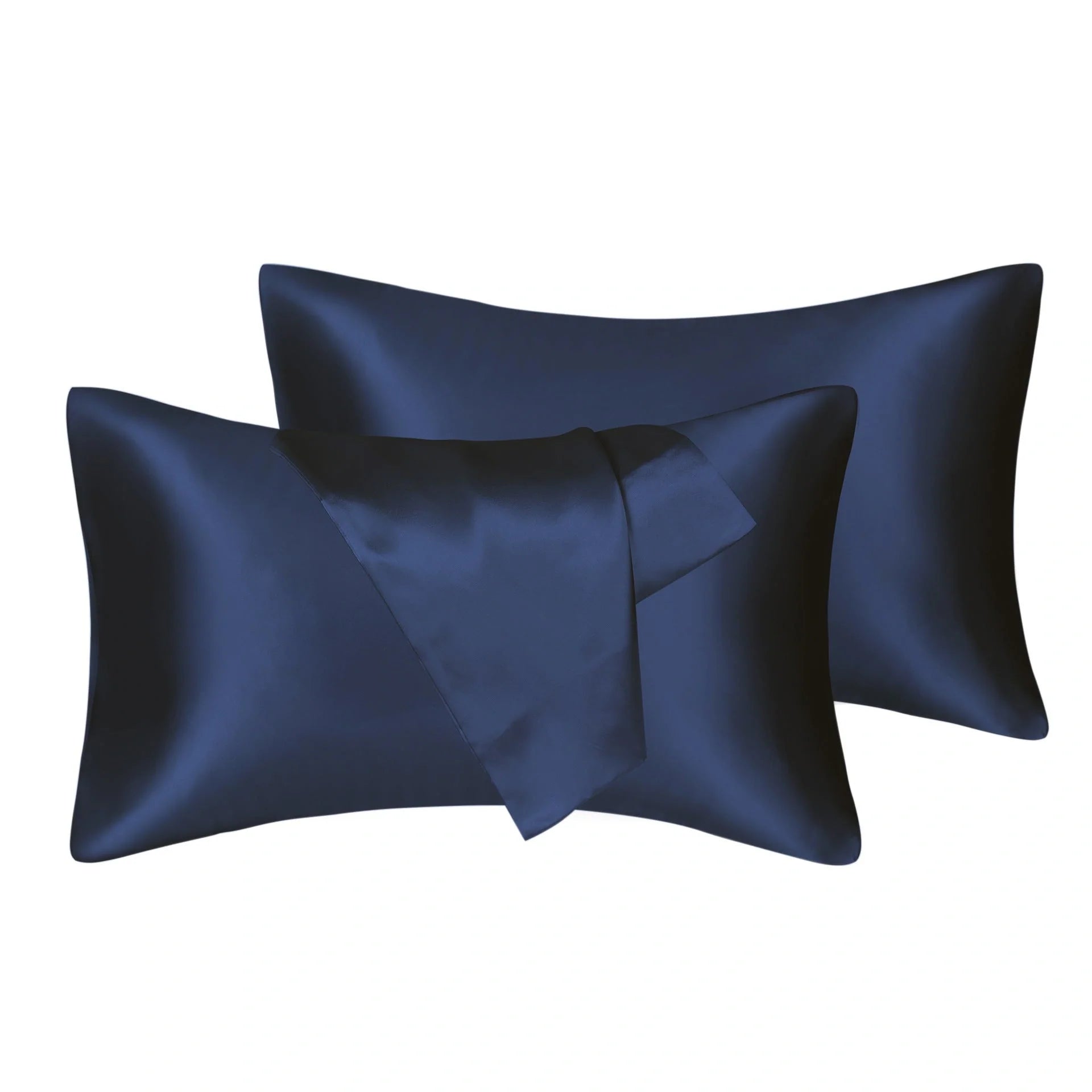 75D Satin Artificial Silk Pillowcase in various colours and sizes
