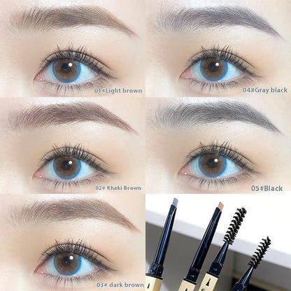 Small Gold Chopsticks ultra-fine eyebrow pencil in five shades for precise brow definition