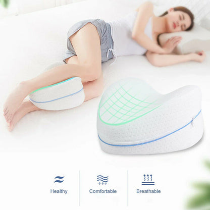 Ergonomic memory foam pillow with breathable, adjustable, and easy-to-clean features for a comfortable and rejuvenating sleep experience