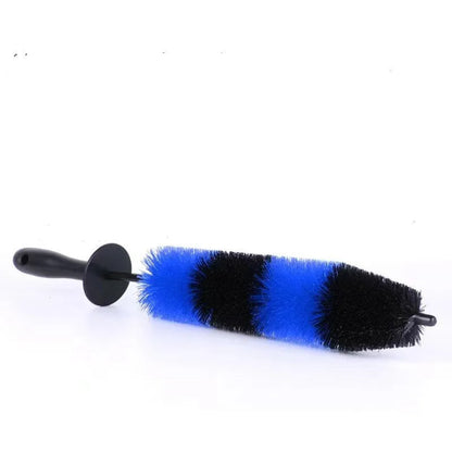 26-piece car wash brush kit with long handle tyre brush and detailing tools for automotive cleaning
