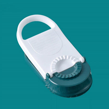 Ergonomic dumpling press tool made of food-grade plastic for easy and convenient homemade dumplings