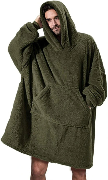 Cozy and comfortable hooded sweatshirt with spacious front pocket, available in a variety of classic colors