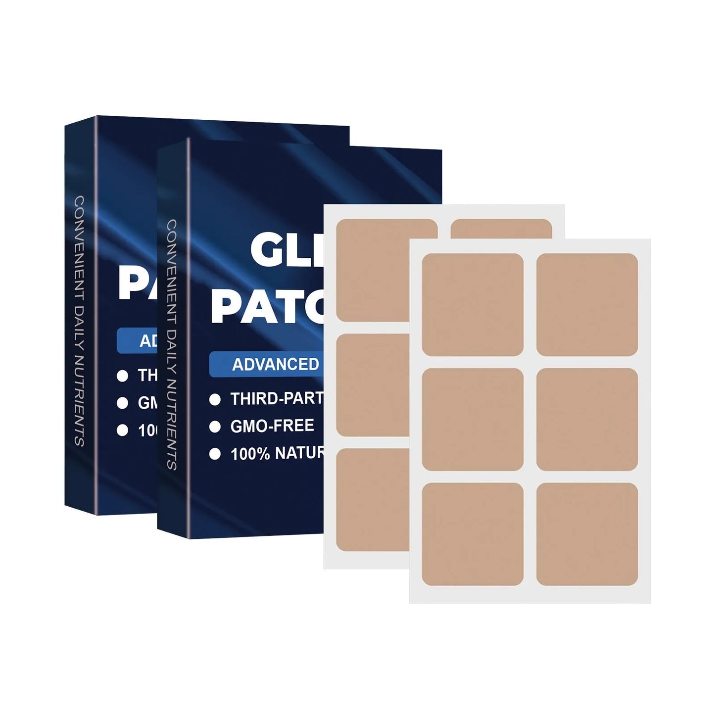 Pack of 60 reusable white sleep aid care patches for men and women