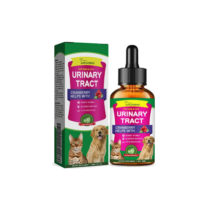 60ml pet care drops bottle with natural botanical extracts for animal comfort
