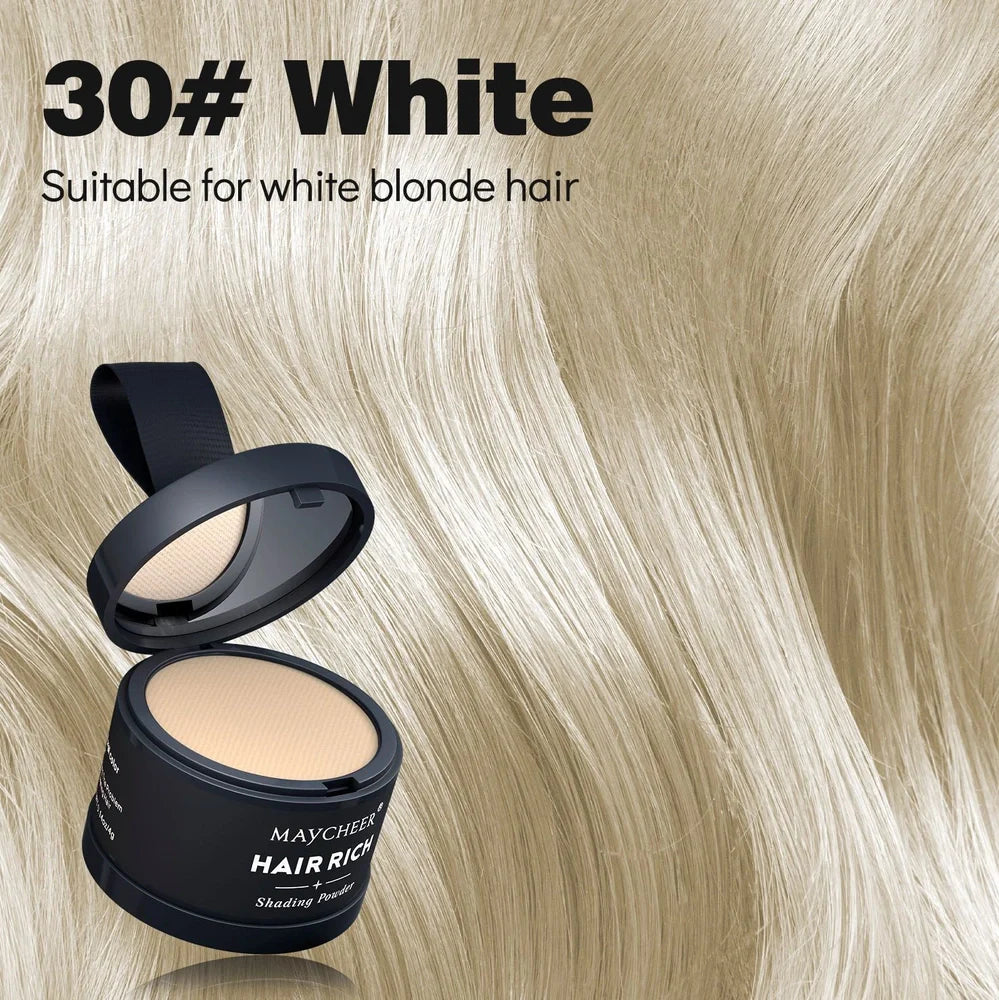 Hairline sculpting contour powder in plastic container with 4g content and waterproof properties