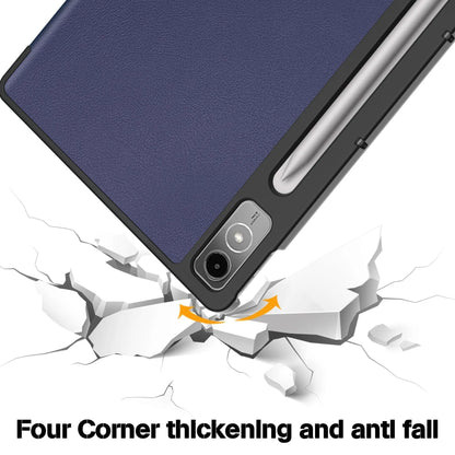 Lenovo Tab P12 tablet protective case with built-in stand in various colour and pattern options.