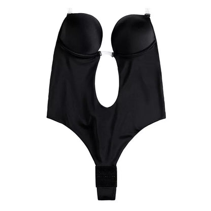 Invisible Shoulder Strap Backless Bra Seamless One-piece Shapewear in five colours