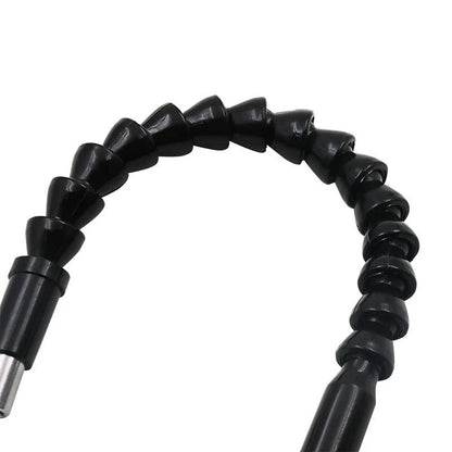 Flexible Cobra Shaft, a versatile power tool accessory that can be bent to access tight spaces for DIY projects, home repairs, and maintenance tasks.