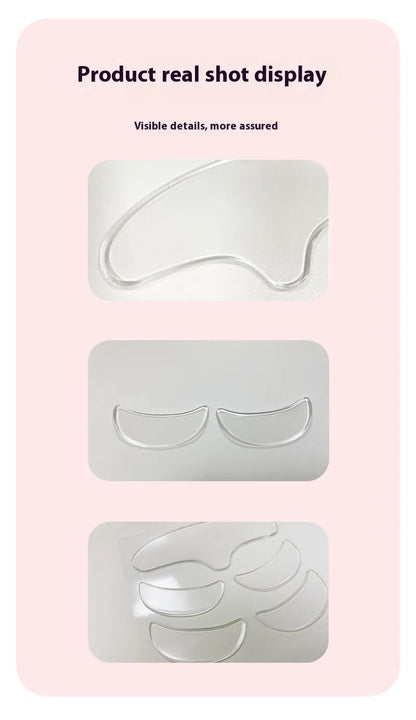 5 silicone anti-wrinkle face stickers for wrinkle removal and prevention