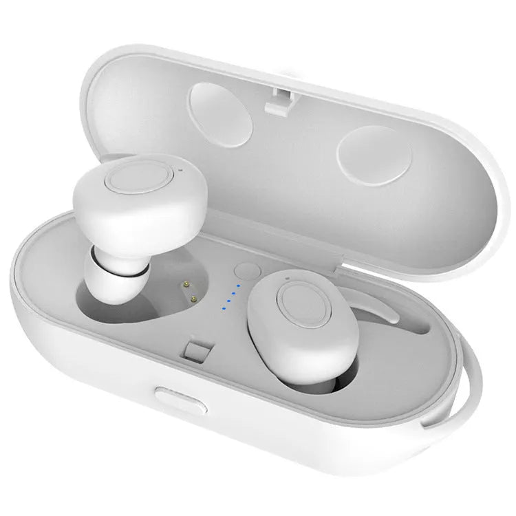 CSR Bluetooth wireless headset with noise reduction in black, green, red and white colours