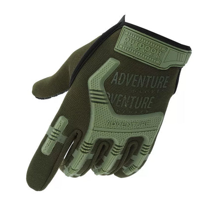 Camouflage full finger gloves for outdoor activities