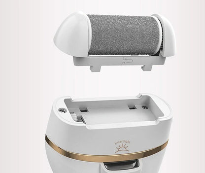Electric Foot Grinder with dual-speed settings for removing dead skin and calluses