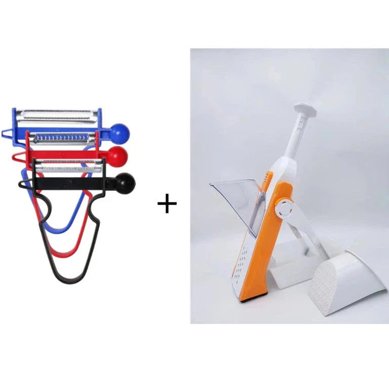 Multifunctional Vegetable Slicer and Chopper - Versatile Kitchen Tool for Slicing, Dicing, and Shredding Fruits and Vegetables