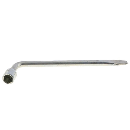 19mm socket wrench with L-shaped design made from CR-V steel for automotive repair