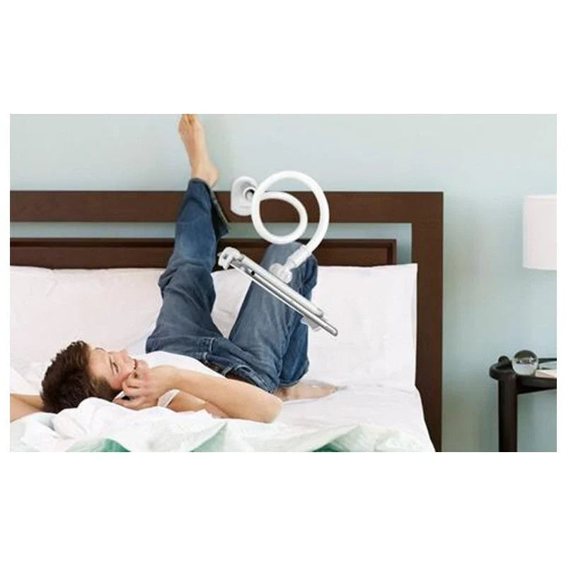 Adjustable 360-degree phone and tablet stand with durable magnalium construction