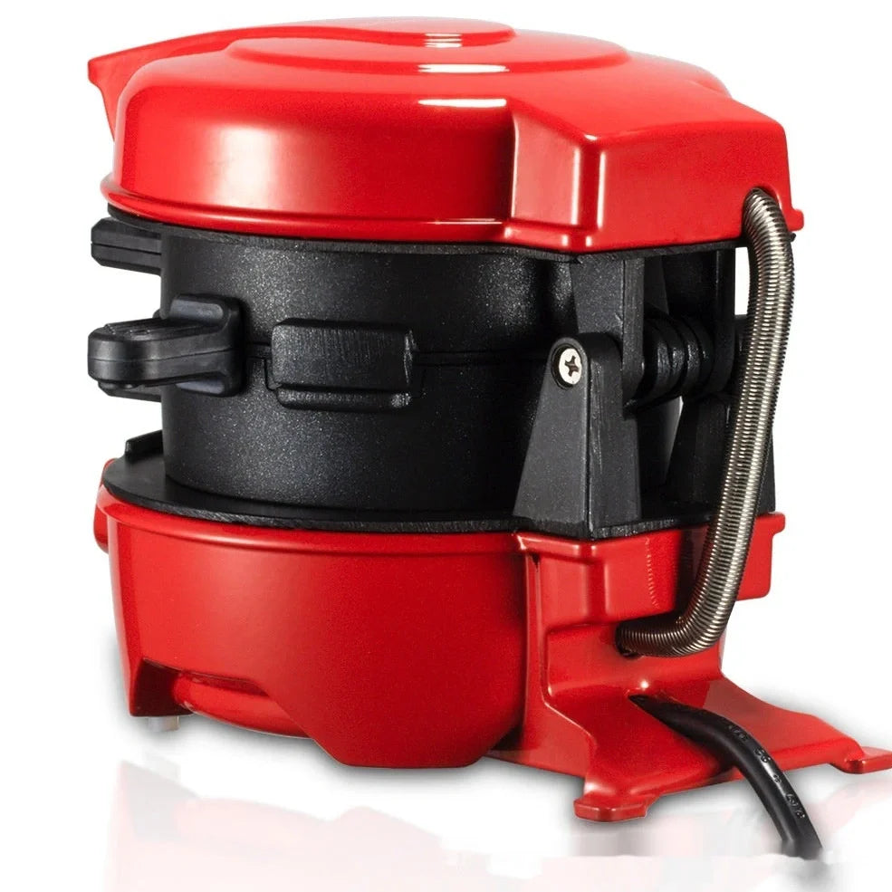 European standard sandwich bread maker with plastic stainless steel body in red colour option