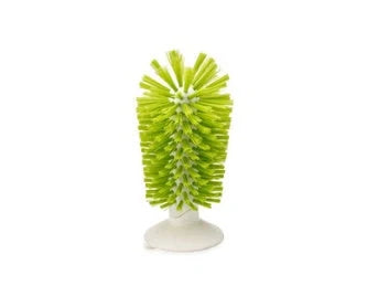 Creative suction wall lazy cup brush for glass and kitchen cleaning with dual-head design