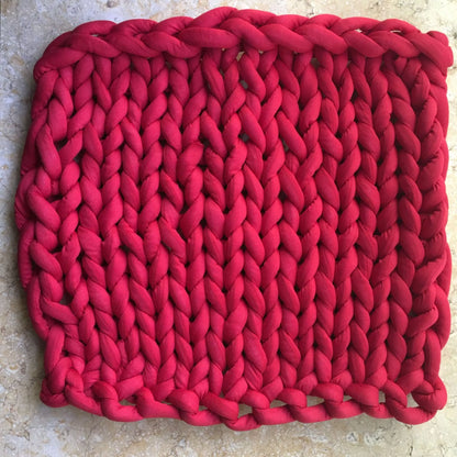 Hand-woven Gravity Weighted Blanket in solid colours for enhanced sleep and relaxation