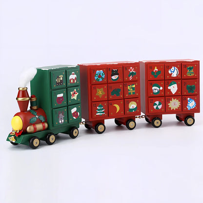 Handcrafted wooden Christmas window decorations with traditional designs measuring 15-20cm
