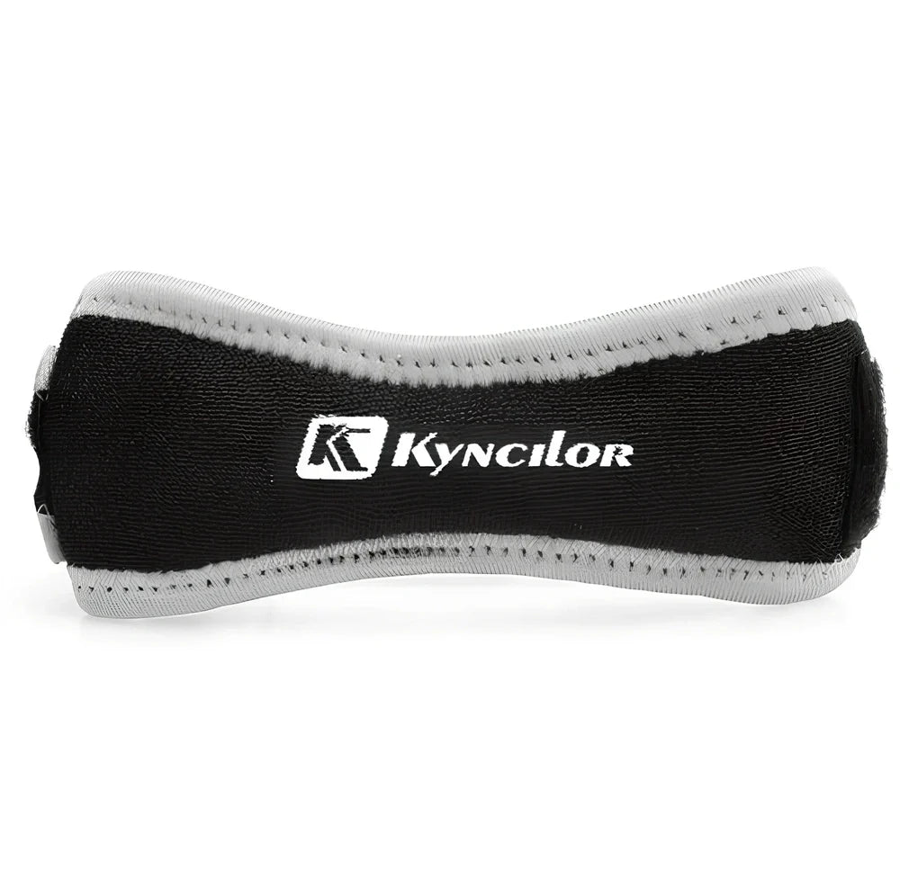 Tibia breathable knee strap in multiple colours with adjustable fastening for sports support