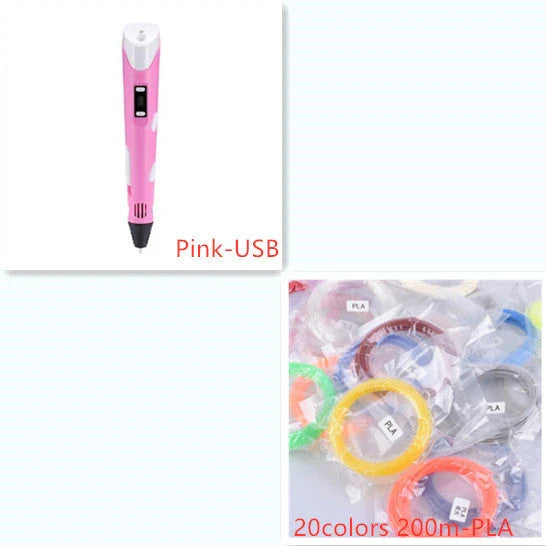 A versatile 3D pen with adjustable temperature settings, vibrant filament colors, and an ergonomic design for endless creative possibilities.