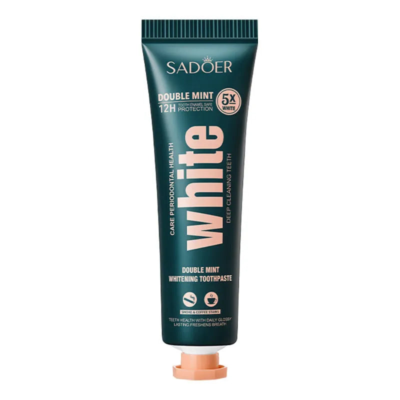 30g household toothpaste tube in jasmine, sea salt, ginger, raspberry or double mint flavour