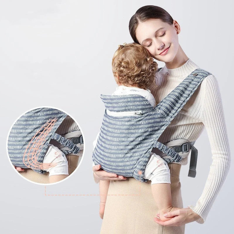 Baby Backpack Carrier with Hipseat in various colours for comfortable and safe baby carrying