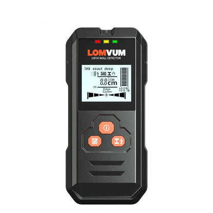 Multifunctional wall detector tool for locating hidden wires, pipes and studs behind walls
