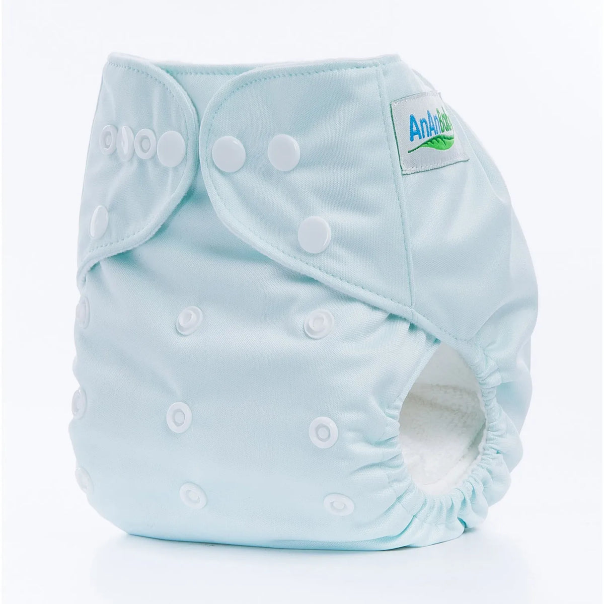 Solid colour leak-proof baby diaper pants with brushed cloth and bamboo charcoal lining, 36.5 x 32.5 cm