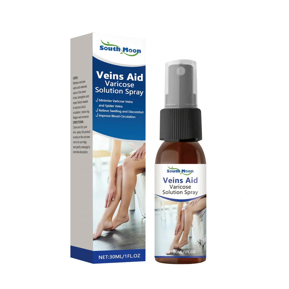 30ml leg care spray bottle with fine mist nozzle for daily massage application