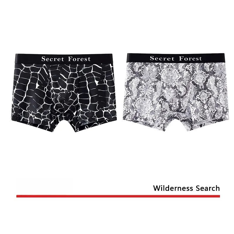 Men's loose fit polyester boxer shorts in black colour showing mid-waist design