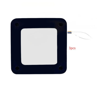 Automatic door closer with soft close feature for sliding doors, glass doors, and other door types up to 1000g in weight