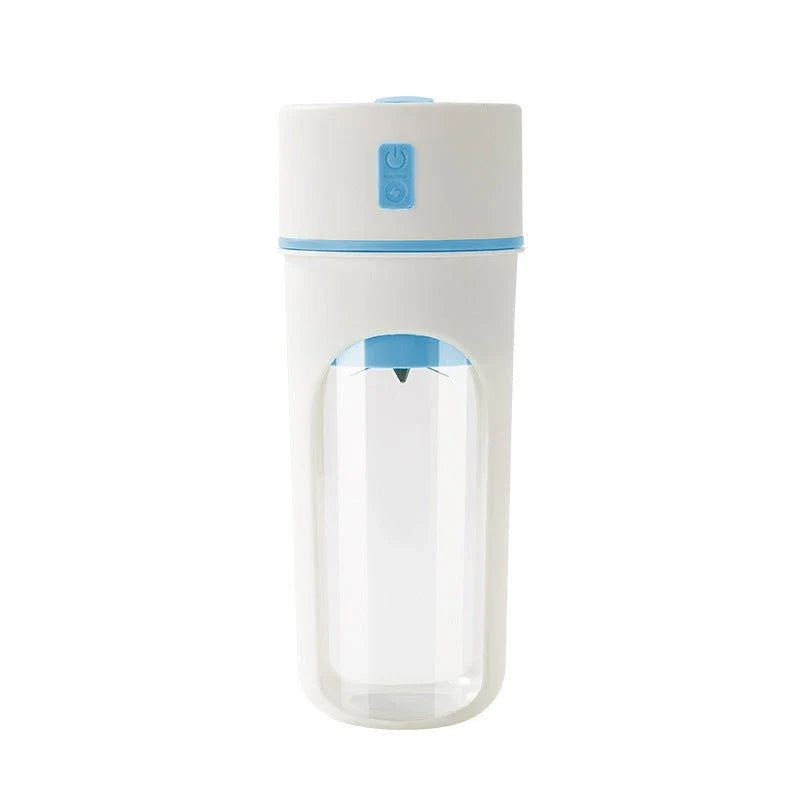 USB rechargeable portable blender with food-grade plastic construction, powerful 200W motor, and intelligent safety features for blending smoothies, juices, and shakes on the go