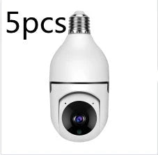 Versatile 1080p Wi-Fi Camera Bulb with 4x Zoom and Smart Home Monitoring Features