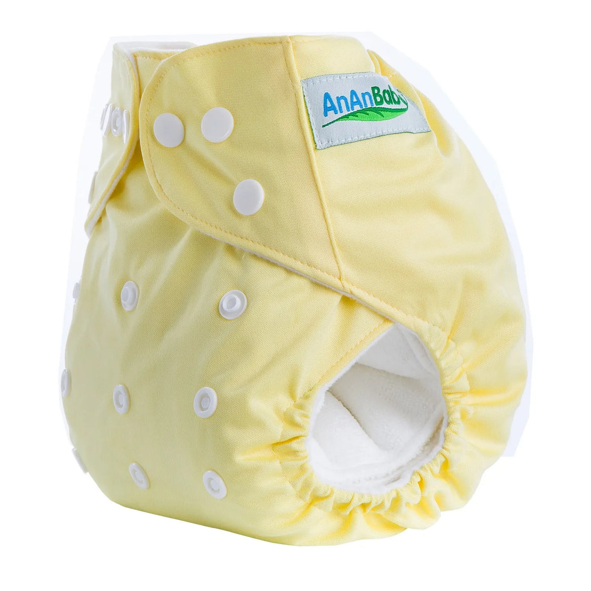 Solid colour leak-proof baby diaper pants with brushed cloth and bamboo charcoal lining, 36.5 x 32.5 cm