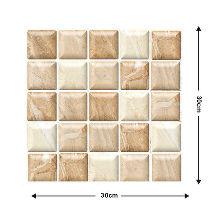 Moisture-proof brick wallpaper sticker for kitchen and bathroom walls