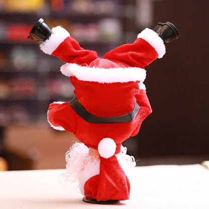 Electric Music Santa Claus Toy with technology sense lamp and festive details