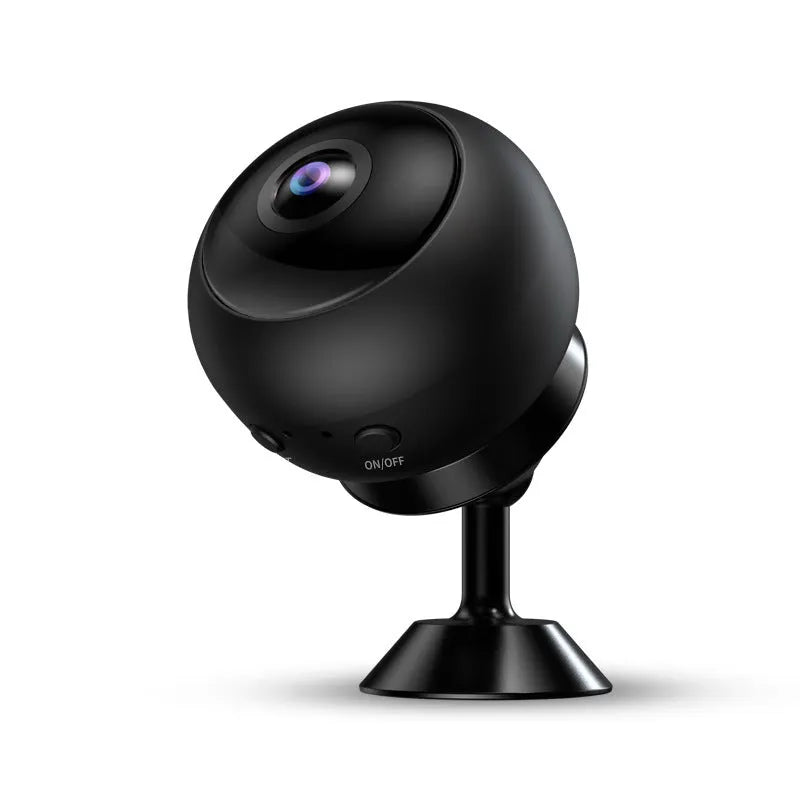 1080p wireless WIFI surveillance camera with wide-angle lens for home security monitoring