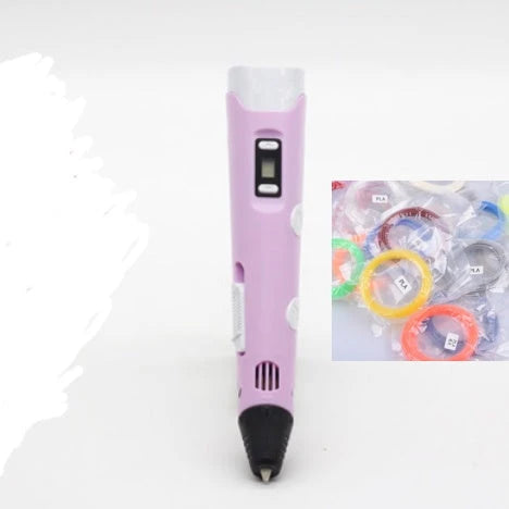 A versatile 3D pen with adjustable temperature settings, vibrant filament colors, and an ergonomic design for endless creative possibilities.