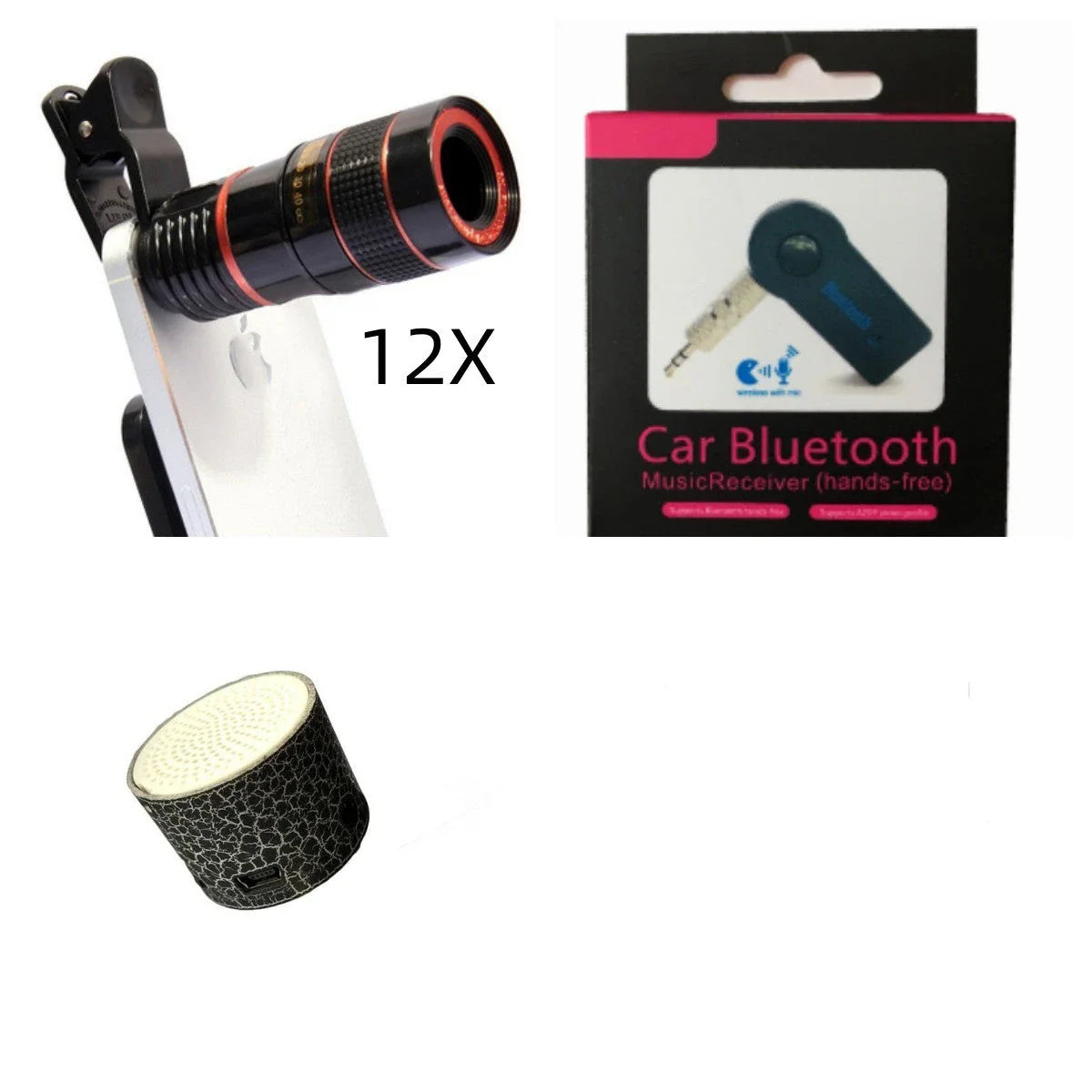 Compact wireless Bluetooth speakers in various colours, featuring premium audio components and sleek, durable design