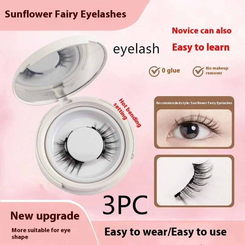 Luxurious magnetic mink false eyelashes for easy application and a glamorous look.