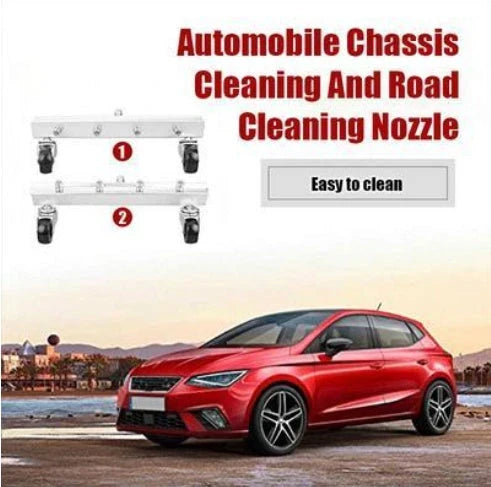 Premium Car Chassis Cleaning Brush with Adjustable Wand for Efficient Undercarriage Cleaning