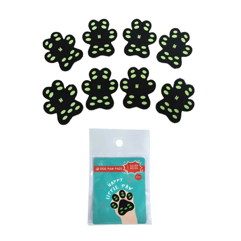 Breathable invisible silicone claw protection pads for dogs in S and M sizes